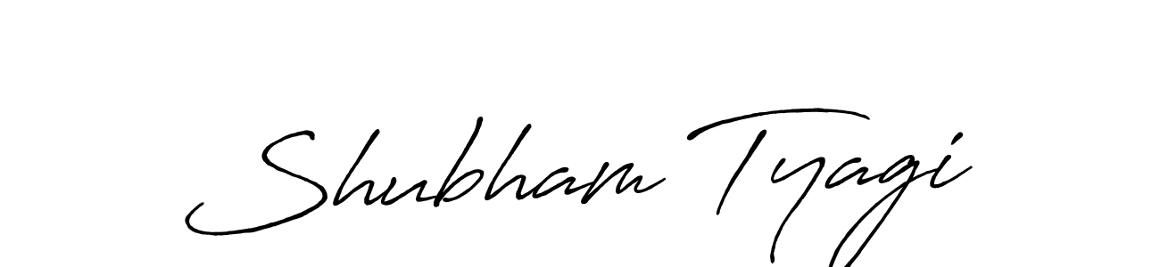 Similarly Antro_Vectra_Bolder is the best handwritten signature design. Signature creator online .You can use it as an online autograph creator for name Shubham Tyagi. Shubham Tyagi signature style 7 images and pictures png