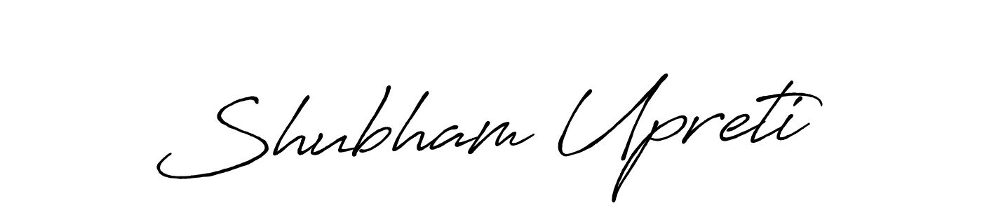 if you are searching for the best signature style for your name Shubham Upreti. so please give up your signature search. here we have designed multiple signature styles  using Antro_Vectra_Bolder. Shubham Upreti signature style 7 images and pictures png