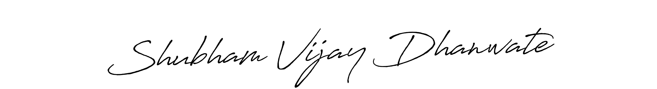 The best way (Antro_Vectra_Bolder) to make a short signature is to pick only two or three words in your name. The name Shubham Vijay Dhanwate include a total of six letters. For converting this name. Shubham Vijay Dhanwate signature style 7 images and pictures png