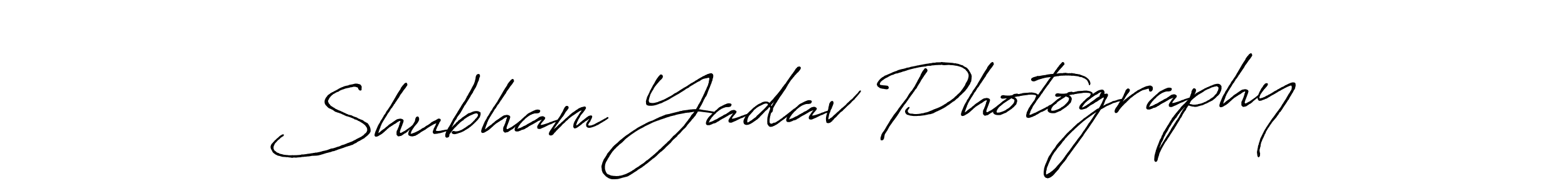 It looks lik you need a new signature style for name Shubham Yadav Photography. Design unique handwritten (Antro_Vectra_Bolder) signature with our free signature maker in just a few clicks. Shubham Yadav Photography signature style 7 images and pictures png