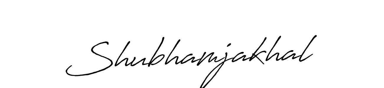 It looks lik you need a new signature style for name Shubhamjakhal. Design unique handwritten (Antro_Vectra_Bolder) signature with our free signature maker in just a few clicks. Shubhamjakhal signature style 7 images and pictures png
