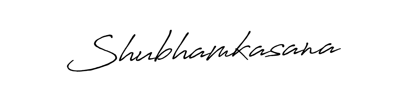 Make a beautiful signature design for name Shubhamkasana. With this signature (Antro_Vectra_Bolder) style, you can create a handwritten signature for free. Shubhamkasana signature style 7 images and pictures png