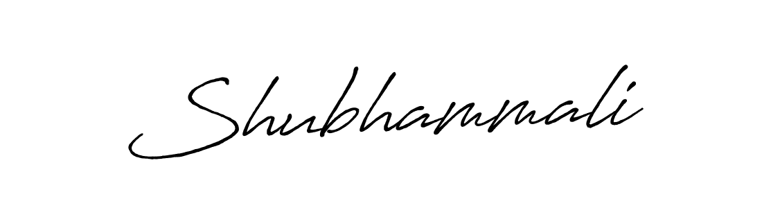 Use a signature maker to create a handwritten signature online. With this signature software, you can design (Antro_Vectra_Bolder) your own signature for name Shubhammali. Shubhammali signature style 7 images and pictures png