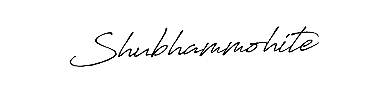 You should practise on your own different ways (Antro_Vectra_Bolder) to write your name (Shubhammohite) in signature. don't let someone else do it for you. Shubhammohite signature style 7 images and pictures png