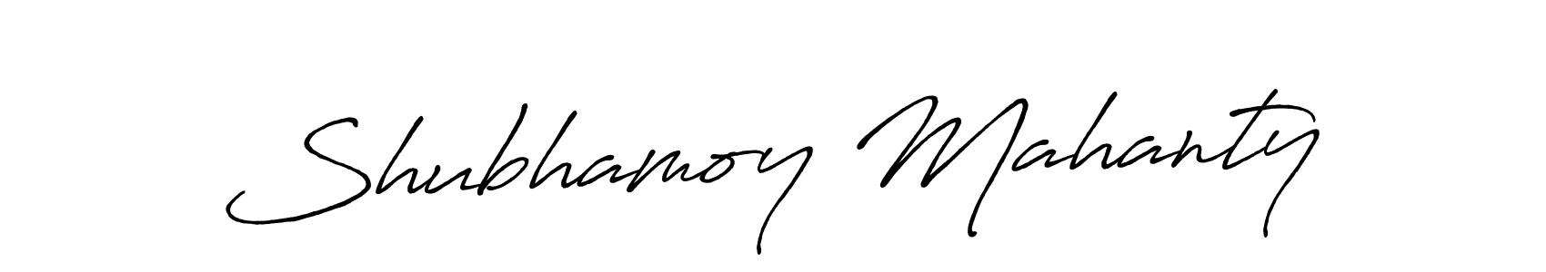 You should practise on your own different ways (Antro_Vectra_Bolder) to write your name (Shubhamoy Mahanty) in signature. don't let someone else do it for you. Shubhamoy Mahanty signature style 7 images and pictures png