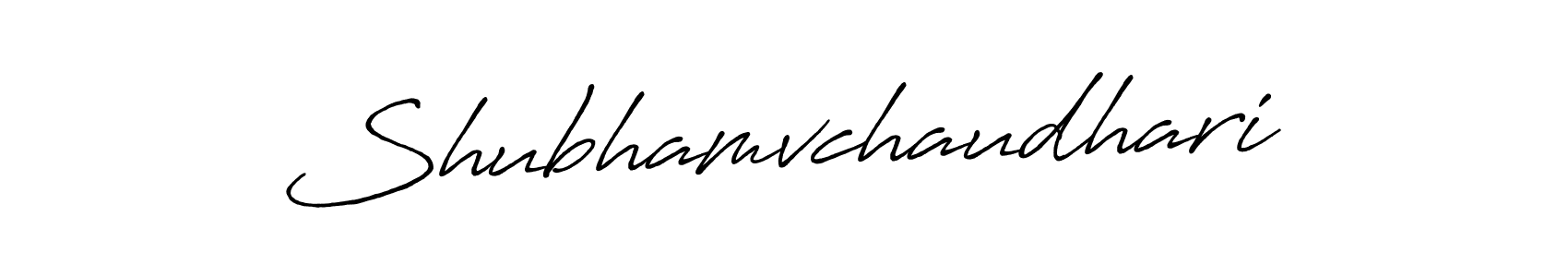 Also You can easily find your signature by using the search form. We will create Shubhamvchaudhari name handwritten signature images for you free of cost using Antro_Vectra_Bolder sign style. Shubhamvchaudhari signature style 7 images and pictures png