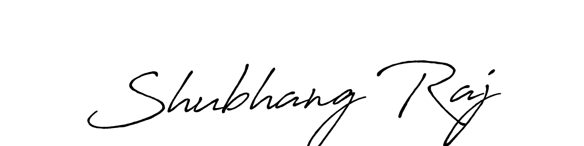 Antro_Vectra_Bolder is a professional signature style that is perfect for those who want to add a touch of class to their signature. It is also a great choice for those who want to make their signature more unique. Get Shubhang Raj name to fancy signature for free. Shubhang Raj signature style 7 images and pictures png