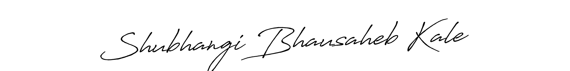 Use a signature maker to create a handwritten signature online. With this signature software, you can design (Antro_Vectra_Bolder) your own signature for name Shubhangi Bhausaheb Kale. Shubhangi Bhausaheb Kale signature style 7 images and pictures png