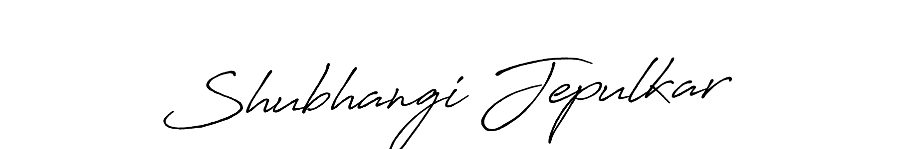 Also You can easily find your signature by using the search form. We will create Shubhangi Jepulkar name handwritten signature images for you free of cost using Antro_Vectra_Bolder sign style. Shubhangi Jepulkar signature style 7 images and pictures png