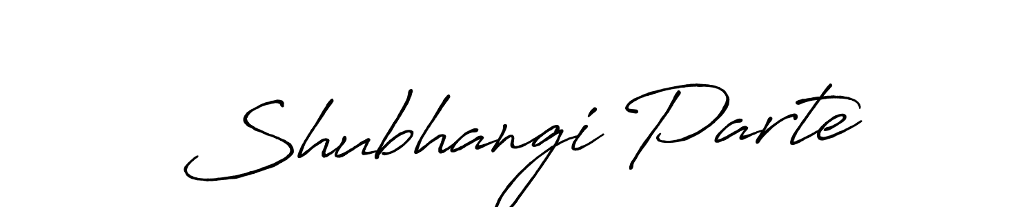 Similarly Antro_Vectra_Bolder is the best handwritten signature design. Signature creator online .You can use it as an online autograph creator for name Shubhangi Parte. Shubhangi Parte signature style 7 images and pictures png