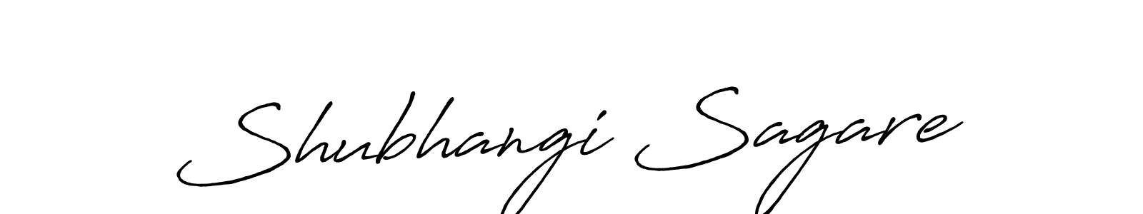 The best way (Antro_Vectra_Bolder) to make a short signature is to pick only two or three words in your name. The name Shubhangi Sagare include a total of six letters. For converting this name. Shubhangi Sagare signature style 7 images and pictures png