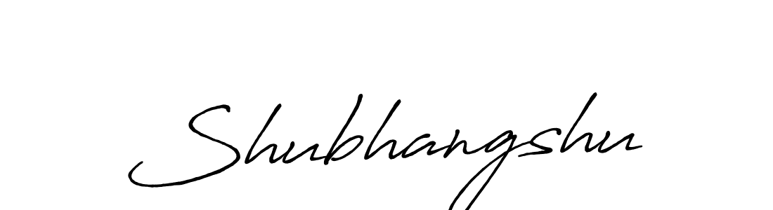 It looks lik you need a new signature style for name Shubhangshu. Design unique handwritten (Antro_Vectra_Bolder) signature with our free signature maker in just a few clicks. Shubhangshu signature style 7 images and pictures png