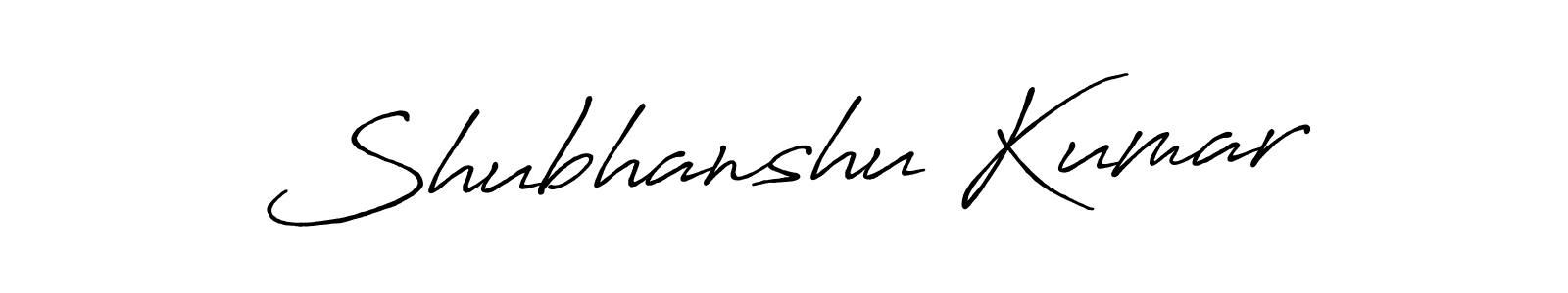 Make a beautiful signature design for name Shubhanshu Kumar. Use this online signature maker to create a handwritten signature for free. Shubhanshu Kumar signature style 7 images and pictures png