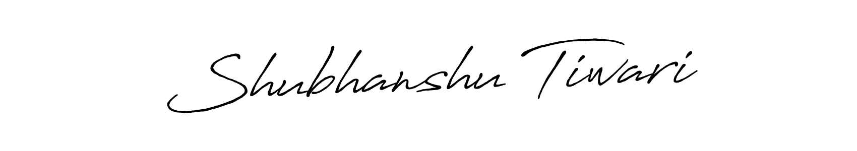 Shubhanshu Tiwari stylish signature style. Best Handwritten Sign (Antro_Vectra_Bolder) for my name. Handwritten Signature Collection Ideas for my name Shubhanshu Tiwari. Shubhanshu Tiwari signature style 7 images and pictures png