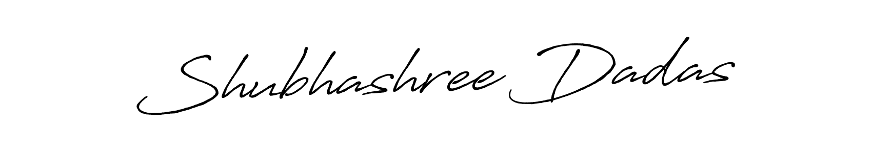 Make a beautiful signature design for name Shubhashree Dadas. Use this online signature maker to create a handwritten signature for free. Shubhashree Dadas signature style 7 images and pictures png
