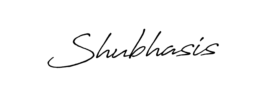 Create a beautiful signature design for name Shubhasis. With this signature (Antro_Vectra_Bolder) fonts, you can make a handwritten signature for free. Shubhasis signature style 7 images and pictures png