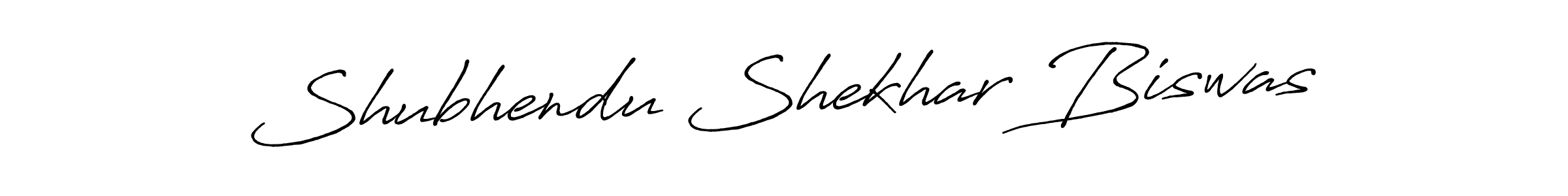 Shubhendu Shekhar Biswas stylish signature style. Best Handwritten Sign (Antro_Vectra_Bolder) for my name. Handwritten Signature Collection Ideas for my name Shubhendu Shekhar Biswas. Shubhendu Shekhar Biswas signature style 7 images and pictures png