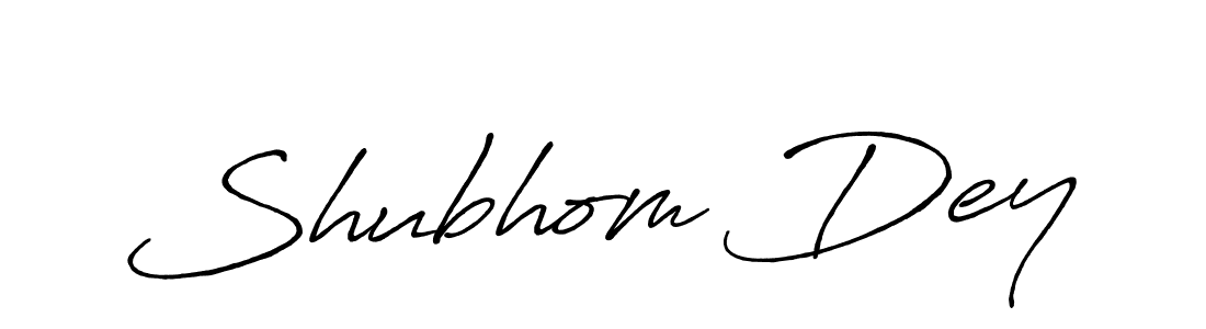 Use a signature maker to create a handwritten signature online. With this signature software, you can design (Antro_Vectra_Bolder) your own signature for name Shubhom Dey. Shubhom Dey signature style 7 images and pictures png