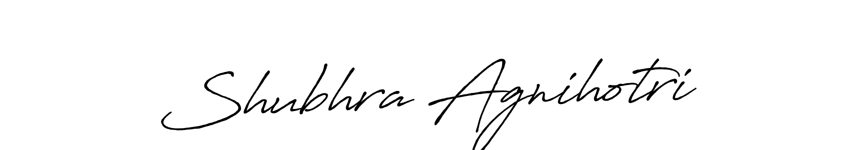 You can use this online signature creator to create a handwritten signature for the name Shubhra Agnihotri. This is the best online autograph maker. Shubhra Agnihotri signature style 7 images and pictures png