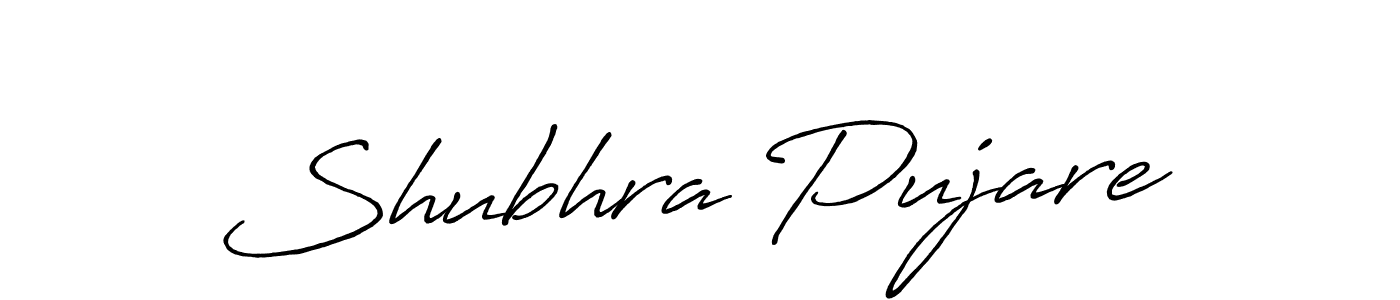 Shubhra Pujare stylish signature style. Best Handwritten Sign (Antro_Vectra_Bolder) for my name. Handwritten Signature Collection Ideas for my name Shubhra Pujare. Shubhra Pujare signature style 7 images and pictures png