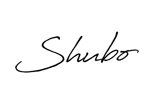 The best way (Antro_Vectra_Bolder) to make a short signature is to pick only two or three words in your name. The name Shubo include a total of six letters. For converting this name. Shubo signature style 7 images and pictures png