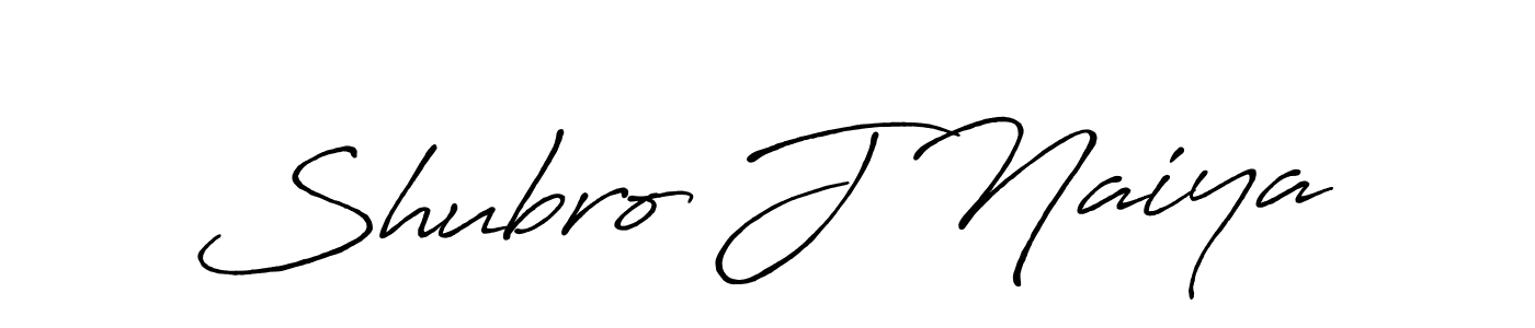 Similarly Antro_Vectra_Bolder is the best handwritten signature design. Signature creator online .You can use it as an online autograph creator for name Shubro J Naiya. Shubro J Naiya signature style 7 images and pictures png