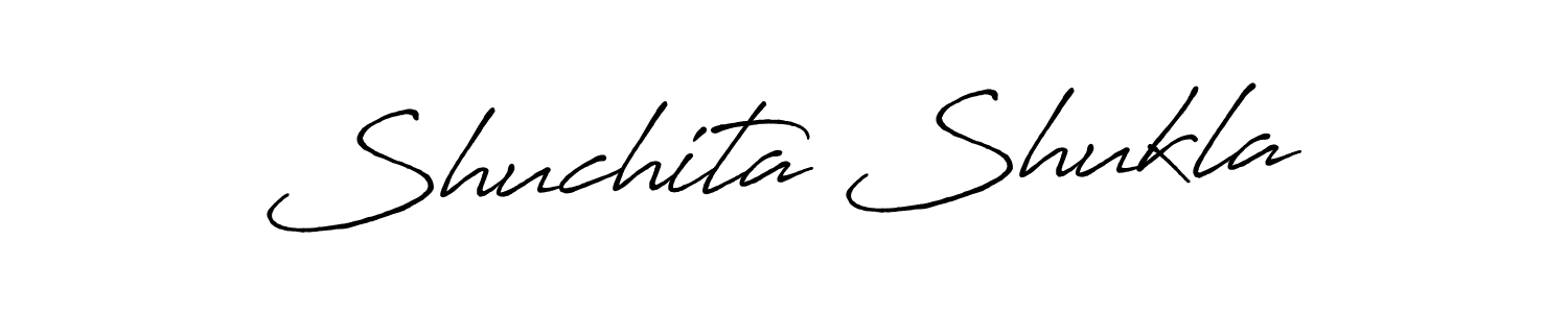 Antro_Vectra_Bolder is a professional signature style that is perfect for those who want to add a touch of class to their signature. It is also a great choice for those who want to make their signature more unique. Get Shuchita Shukla name to fancy signature for free. Shuchita Shukla signature style 7 images and pictures png