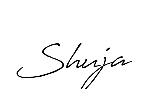 Shuja stylish signature style. Best Handwritten Sign (Antro_Vectra_Bolder) for my name. Handwritten Signature Collection Ideas for my name Shuja. Shuja signature style 7 images and pictures png