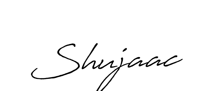 Create a beautiful signature design for name Shujaac. With this signature (Antro_Vectra_Bolder) fonts, you can make a handwritten signature for free. Shujaac signature style 7 images and pictures png