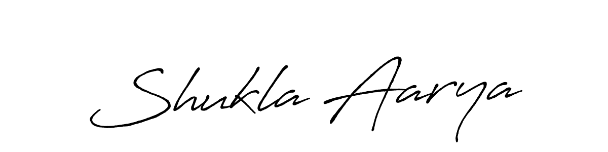 This is the best signature style for the Shukla Aarya name. Also you like these signature font (Antro_Vectra_Bolder). Mix name signature. Shukla Aarya signature style 7 images and pictures png