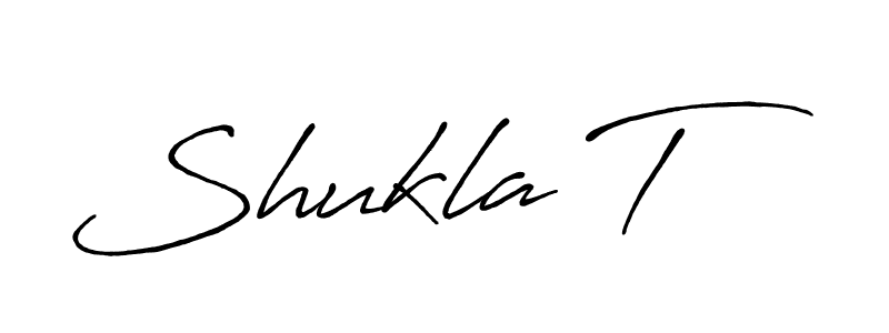 Make a beautiful signature design for name Shukla T. Use this online signature maker to create a handwritten signature for free. Shukla T signature style 7 images and pictures png