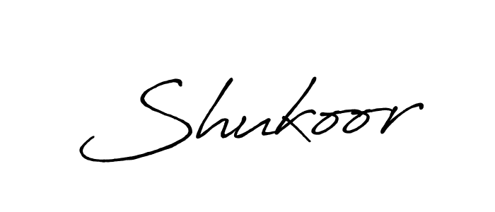 Use a signature maker to create a handwritten signature online. With this signature software, you can design (Antro_Vectra_Bolder) your own signature for name Shukoor. Shukoor signature style 7 images and pictures png