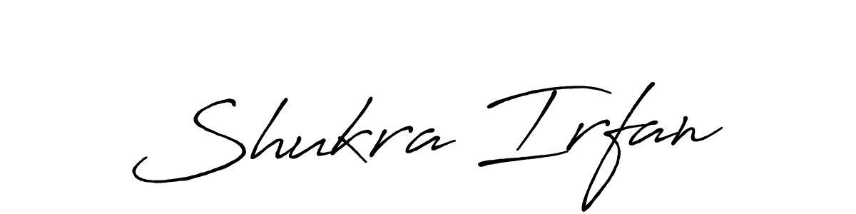 The best way (Antro_Vectra_Bolder) to make a short signature is to pick only two or three words in your name. The name Shukra Irfan include a total of six letters. For converting this name. Shukra Irfan signature style 7 images and pictures png