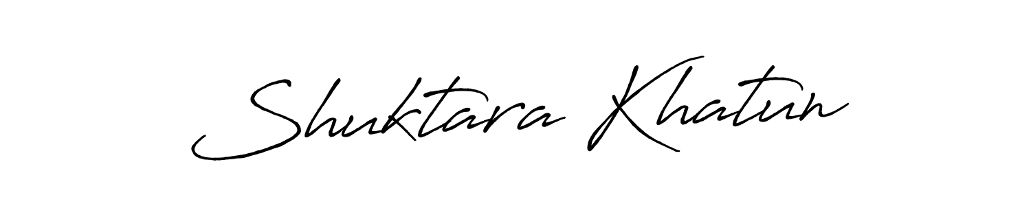 Also we have Shuktara Khatun name is the best signature style. Create professional handwritten signature collection using Antro_Vectra_Bolder autograph style. Shuktara Khatun signature style 7 images and pictures png