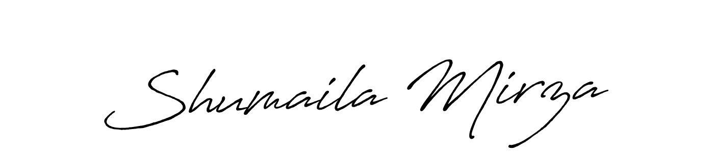 Once you've used our free online signature maker to create your best signature Antro_Vectra_Bolder style, it's time to enjoy all of the benefits that Shumaila Mirza name signing documents. Shumaila Mirza signature style 7 images and pictures png