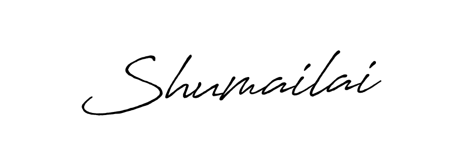 Create a beautiful signature design for name Shumailai. With this signature (Antro_Vectra_Bolder) fonts, you can make a handwritten signature for free. Shumailai signature style 7 images and pictures png