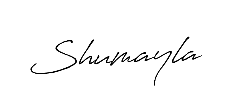 Shumayla stylish signature style. Best Handwritten Sign (Antro_Vectra_Bolder) for my name. Handwritten Signature Collection Ideas for my name Shumayla. Shumayla signature style 7 images and pictures png