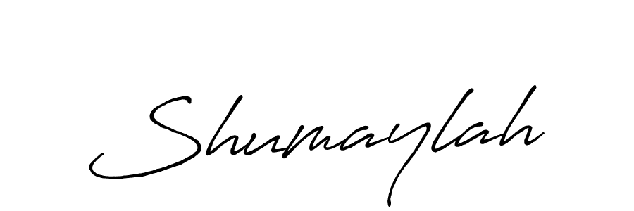 Also You can easily find your signature by using the search form. We will create Shumaylah name handwritten signature images for you free of cost using Antro_Vectra_Bolder sign style. Shumaylah signature style 7 images and pictures png