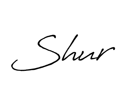 Similarly Antro_Vectra_Bolder is the best handwritten signature design. Signature creator online .You can use it as an online autograph creator for name Shur. Shur signature style 7 images and pictures png