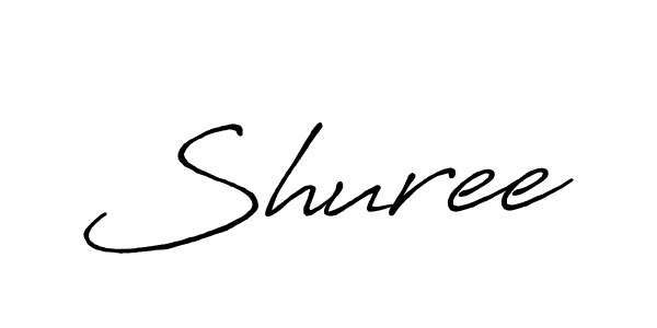 You should practise on your own different ways (Antro_Vectra_Bolder) to write your name (Shuree) in signature. don't let someone else do it for you. Shuree signature style 7 images and pictures png