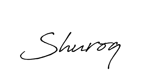 if you are searching for the best signature style for your name Shuroq. so please give up your signature search. here we have designed multiple signature styles  using Antro_Vectra_Bolder. Shuroq signature style 7 images and pictures png