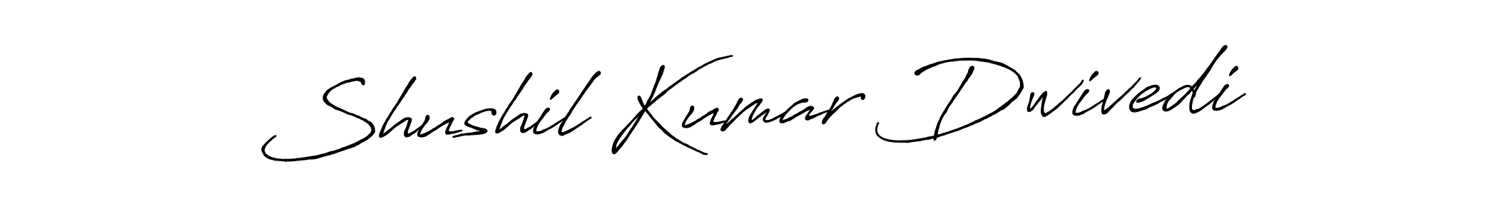 Use a signature maker to create a handwritten signature online. With this signature software, you can design (Antro_Vectra_Bolder) your own signature for name Shushil Kumar Dwivedi. Shushil Kumar Dwivedi signature style 7 images and pictures png