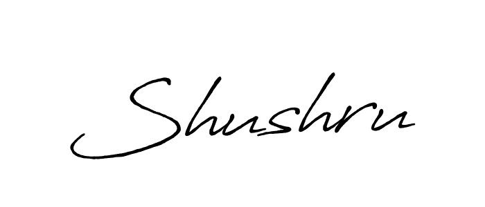 Similarly Antro_Vectra_Bolder is the best handwritten signature design. Signature creator online .You can use it as an online autograph creator for name Shushru. Shushru signature style 7 images and pictures png