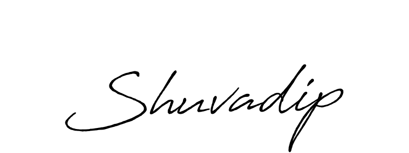 Design your own signature with our free online signature maker. With this signature software, you can create a handwritten (Antro_Vectra_Bolder) signature for name Shuvadip. Shuvadip signature style 7 images and pictures png