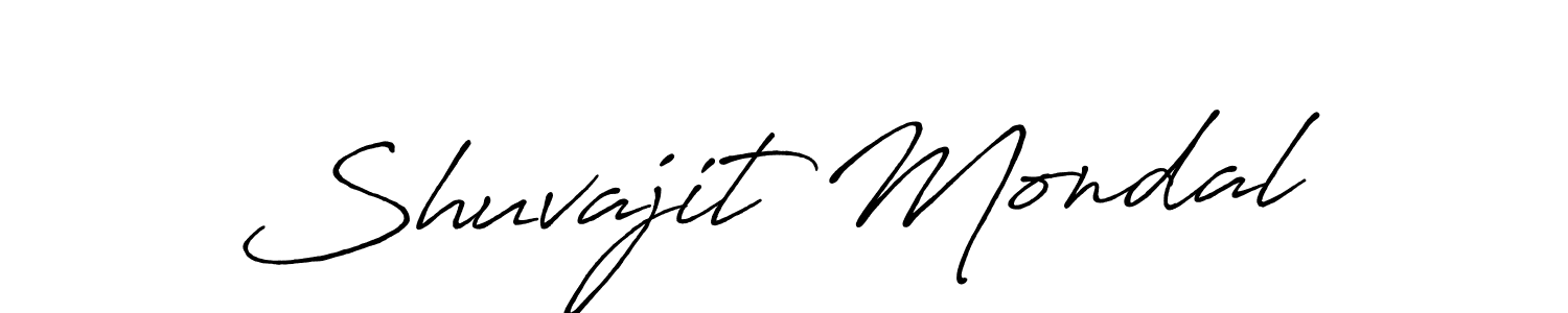 Shuvajit Mondal stylish signature style. Best Handwritten Sign (Antro_Vectra_Bolder) for my name. Handwritten Signature Collection Ideas for my name Shuvajit Mondal. Shuvajit Mondal signature style 7 images and pictures png