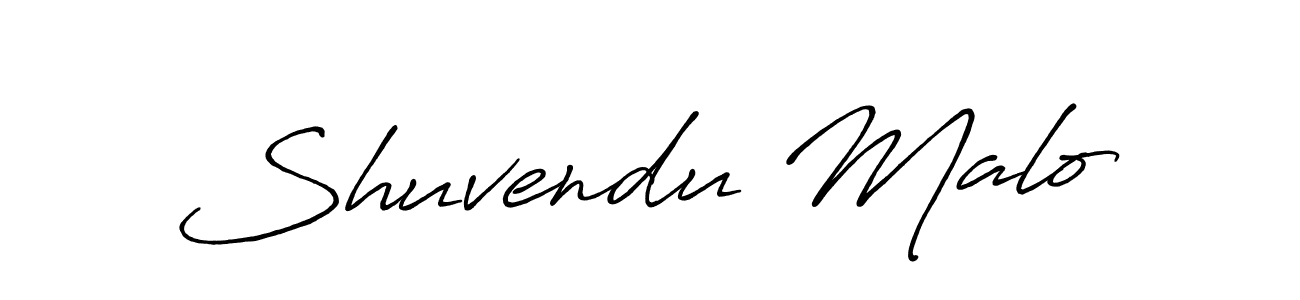 Also You can easily find your signature by using the search form. We will create Shuvendu Malo name handwritten signature images for you free of cost using Antro_Vectra_Bolder sign style. Shuvendu Malo signature style 7 images and pictures png