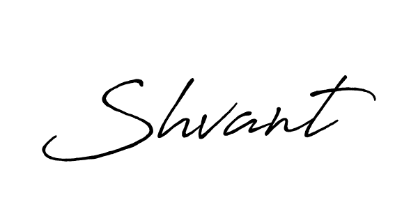 It looks lik you need a new signature style for name Shvant. Design unique handwritten (Antro_Vectra_Bolder) signature with our free signature maker in just a few clicks. Shvant signature style 7 images and pictures png