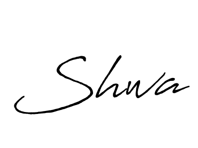 Shwa stylish signature style. Best Handwritten Sign (Antro_Vectra_Bolder) for my name. Handwritten Signature Collection Ideas for my name Shwa. Shwa signature style 7 images and pictures png