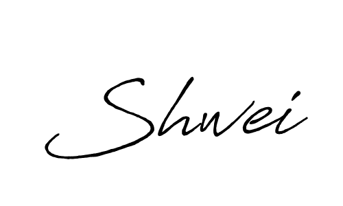 Make a beautiful signature design for name Shwei. With this signature (Antro_Vectra_Bolder) style, you can create a handwritten signature for free. Shwei signature style 7 images and pictures png