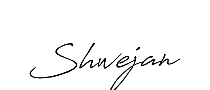 Shwejan stylish signature style. Best Handwritten Sign (Antro_Vectra_Bolder) for my name. Handwritten Signature Collection Ideas for my name Shwejan. Shwejan signature style 7 images and pictures png